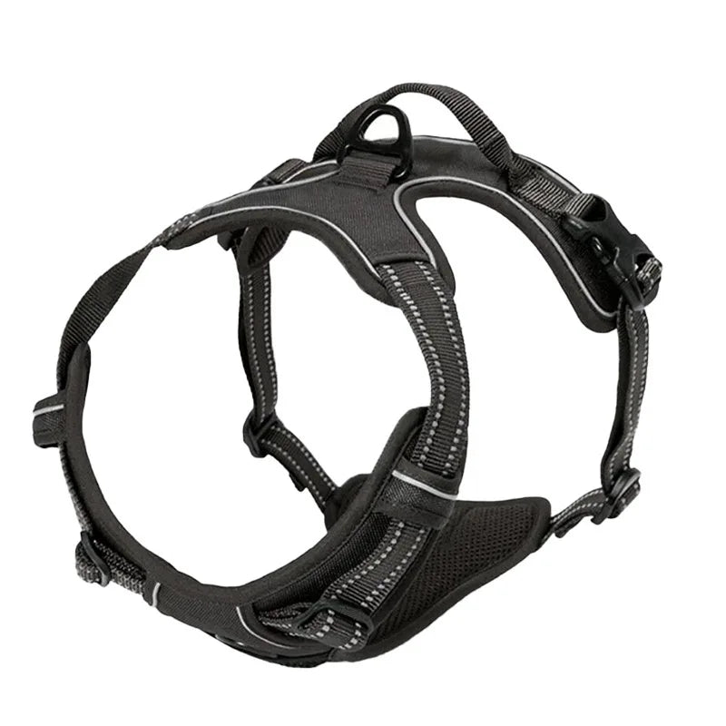 ZenPaw™ 高反射・衝撃吸収ハーネス (夜間散歩対応)